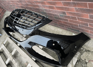 Zderzak przod przedni mercedes s W222  grill caly 4
