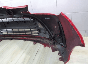 ZDERZAK PRZEDNI toyota yaris 3 lift II 18 pdc4 53102-0D040 11