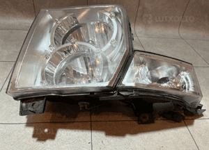 Jeep commander xk xh lampy przód oryginał uk ładne 8