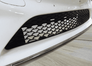 Mercedes c klasa W205 amg lift zderzak przedni 10