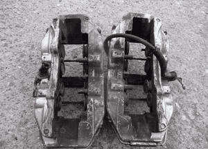 Mercedes W221 S63 zacisk zaciski przód brembo kpl 2