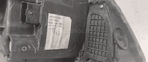 Przod przednia lampa lewa renault modus 3