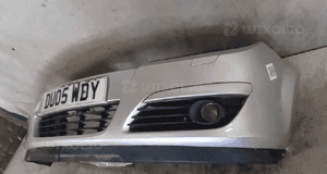 Zderzak przód przedni do opel astra h 3 iii halogeny Z157 srebrny 3