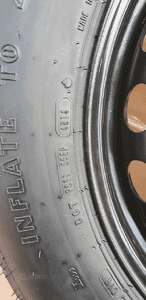 Koło zapasowe dojazdówka zapas T165/90D19 R16 Mercedes GL X166 W166 A1644000102 13
