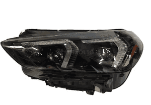 Bmw X1 U11 reflektor lampa przód przednia lewa full led przetwornica kompletna usa jasny środek oryginał nowy 1