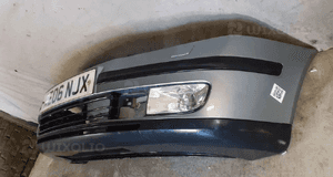 Zderzak przód przedni skoda octavia 2 ii 9151 szary halogeny spryskiwacze lamp xenon 3