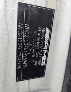 Mercedes W212 E63 AMG KARBON KLAPA BAGAZNIKA 799 5