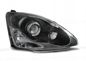 Lampy Reflektory Honda CIVIC 7 VII OD 2001 DO 2006 HB Soczewki DEPO 2
