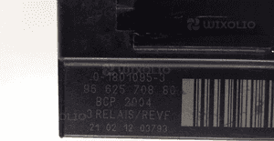 Przekaźnik świec żarowych citroen C5 iii X7 1.6 e-hdi 9662570880 2008-2015 4