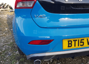 Zderzak tył r-design volvo V40 ii 12- 619-16 4