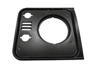 Ramka osłona maskownica lampy prawa land rover defender XH1213C024AB 99-14 1