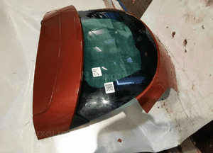 Klapa bagażnika tył tylna renault megane iii 3 coupe 3D 3 drzwi hb teenj pomarańczowy ruda 4