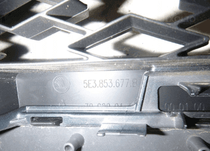 Skoda octavia iv 4 rs zderzak przód grill przedni 2xPDC 11