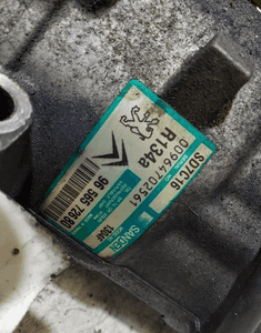 SPRĘŻARKA KLIMATYZACJI SANDEN PEUGEOT CITROEN  9656572680 1.6 HDI WYSYŁKA! 4