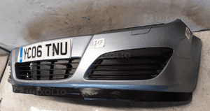 Zderzak przód przedni opel astra h 3 iii Z163 szary 3