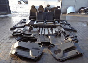 Fotele siedzenia wnętrze opel zafira c 7 osób 2