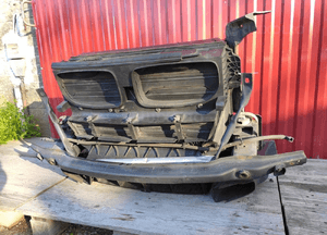 Bmw X5 E70 3.0D M57 automat pas przedni wzmocnienie chłodnice wentylator 7