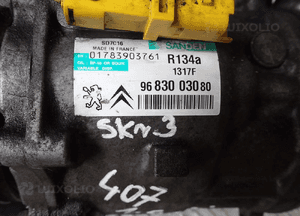 Peugeot 407 kompresor klimatyzacji 9683003080 3