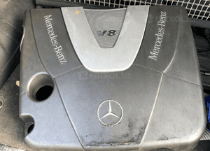 MERCEDES silnik 4,0 cdi 400 OM 628 głowica  misa  turbo dolot wiązka kolektor osłona 21