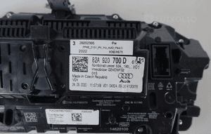 Licznik virtual zegary lcd audi A1 82A 82A920700D 6