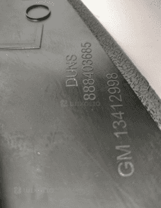 Osłona tunelu lewa opel astra k 13412998 4