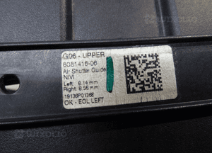 Bmw X6 G06 m żaluzja roleta grill atrapa 226775 10 8081416-06 16
