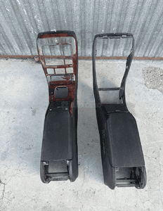 mercedes cl 215 podłokietnik dekor  drewno panel czarny szary 24