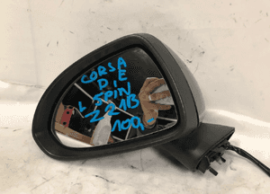 Lusterko lewe opel corsa e d   5 pin Z22A niebieskie 4