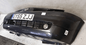Zderzak przód przedni renault megane ii 2 TEB66 szary grafit halogeny 2