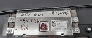 BMW F95 F96 G05 G07 EKRAN NAWIGACJA MONITOR 8736093 11