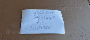 Uszczelka klapy bagażnika Kia Sportage III 6
