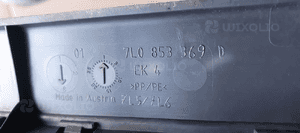 Listwa progowa osłona słupka lewa VW Touareg 7L0853369 4