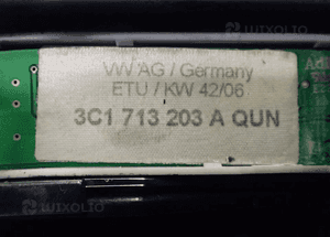 Panel zmiany biegów automat vw passat B6 3C1713203A 3
