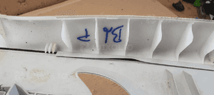Osłona poszycie słupka prawa VW Passat B6 3C0868418 3C0868312B 7
