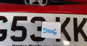 Zderzak przód przedni do honda jazz czerwony R81E 3