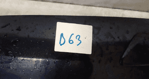 Zderzak przód przedni civic viii 8 ufo B536P granatowy granat spryskiwacze xenon  halogeny 2