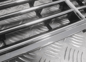 Grill gril atrapa mercedes c-klasa W203 2000-2004 9