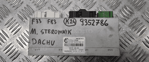 BMW F33 F83 MODUŁ STEROWNIK DACHU 9352786 1