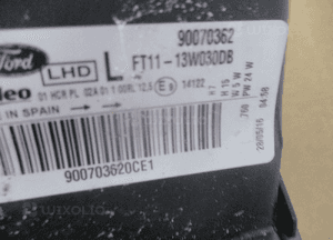 Lampa przednia lewa transit connect FT11-13W030DB 5