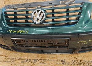 Volkswagen Sharan mk1 lift ZDERZAK SPRYSKIWACZE PDC KOMPLETNY 7