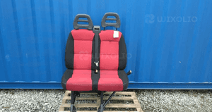 Fotel pasażera podwójny europa ducato jumper boxer 06- no GF1/037 1