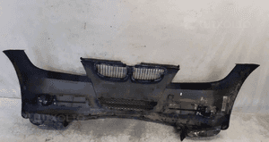 Zderzak przód przedni do bmw E90 E91 halogeny velvet blue niebieski 5