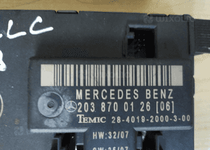 MERCEDES C 203 sterownik drzwi moduł przód tył RÓŻNE NUMERY 8