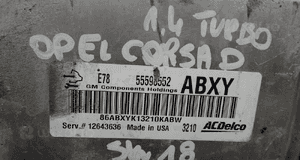 KOMPUTER STEROWNIK SILNIKA OPEL CORSA D 1,4 TURBO  55598552 3