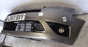 Zderzak przód przedni citroen C4 grand picasso kebc złoty piaskowy halogeny 3