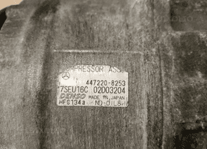 Sprężarka klimatyzacji pompa klimy Mercedes ML W163 447220-8253 A0002308811 5