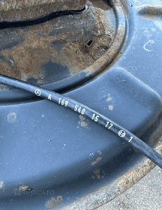 Mercedes B245 169  belka zawieszenia tył wachacz Piasta zacisk amortyzator 11