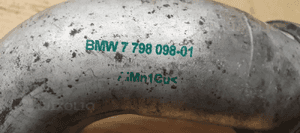 Przewód rura intercoolera BMW 3 E91 3.0D 7798098 7798099 7