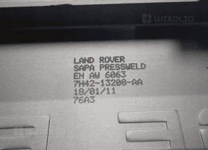 Range rover vogue L322 listwa progowa nakładka progu listwy komplet lewa prawa oryginał 9