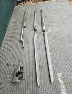 Dekor Listwa Konsoli Deski Rozdzielczej Drzwi Szare Swing 3B5 EUROPA Audi A4 B6 B7 3